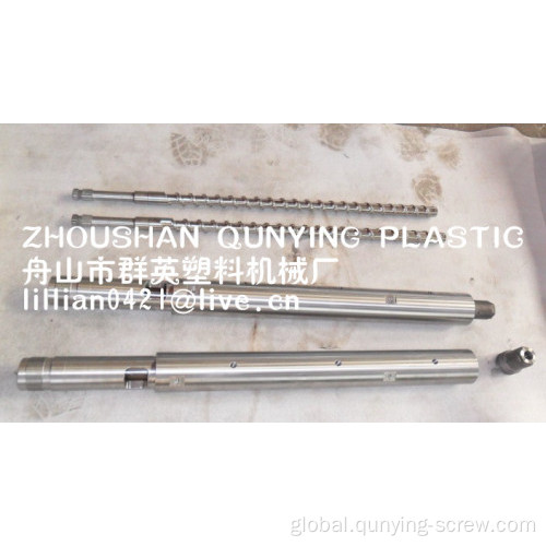 Bimetallic Barrel Injection Bimetallic Screw Barrel For Injection Moulding Machines  Factory